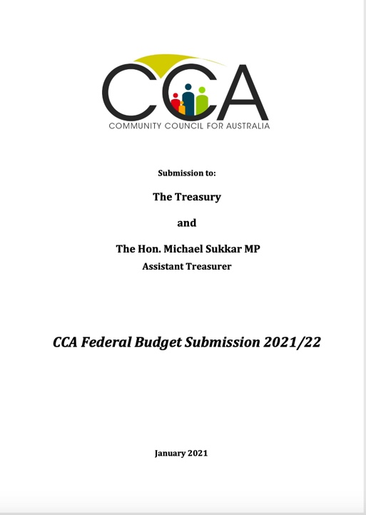 CCA Budget Submission 2021-22